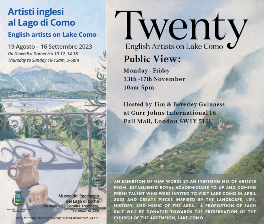 2023 - TWENTY Artisti inglesi al Lago di Como